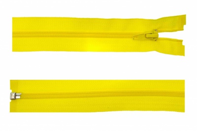 Спиральная молния Т5 131, 40 см, автомат, цвет жёлтый - купить в Ангарске. Цена: 13.03 руб.