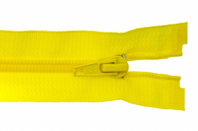 Спиральная молния Т5 131, 40 см, автомат, цвет жёлтый - купить в Ангарске. Цена: 13.03 руб.