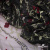 Сетка с вышивкой "Мадрид" 135 г/м2, 100% нейлон, ширина 130 см, Цвет 4/Черный - купить в Ангарске. Цена 980 руб.