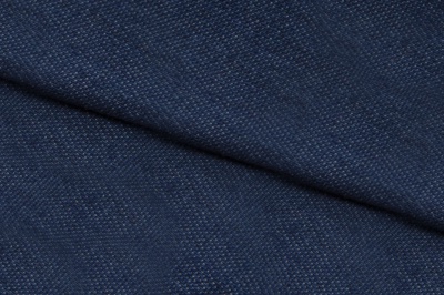 Ткань джинсовая №96, 160 гр/м2, шир.148см, цвет синий - купить в Ангарске. Цена 350.42 руб.