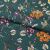 Плательная ткань "Фламенко" 6.1, 80 гр/м2, шир.150 см, принт растительный - купить в Ангарске. Цена 241.49 руб.