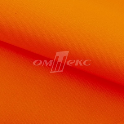 Оксфорд (Oxford) 210D 17-1350, PU/WR, 80 гр/м2, шир.150см, цвет люм/оранжевый - купить в Ангарске. Цена 112.27 руб.