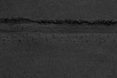 Костюмная ткань с вискозой "Флоренция", 195 гр/м2, шир.150см, цвет чёрный - купить в Ангарске. Цена 502.24 руб.