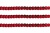 Пайетки "ОмТекс" на нитях, SILVER-BASE, 6 мм С / упак.73+/-1м, цв. 3 - красный - купить в Ангарске. Цена: 468.37 руб.