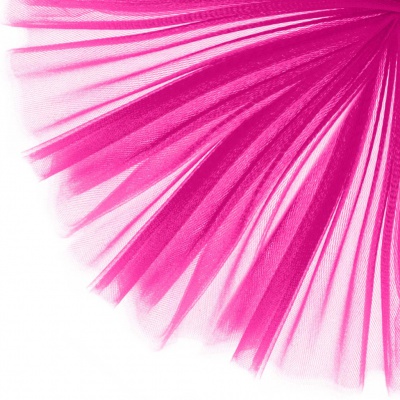 Фатин блестящий 16-31, 12 гр/м2, шир.300см, цвет барби розовый - купить в Ангарске. Цена 109.72 руб.