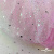 Сетка Фатин Глитер Спейс, 12 (+/-5) гр/м2, шир.150 см, 16-12/розовый - купить в Ангарске. Цена 202.08 руб.