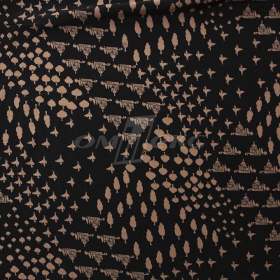 Плательная ткань "Софи" 12.1, 75 гр/м2, шир.150 см, принт этнический - купить в Ангарске. Цена 243.96 руб.
