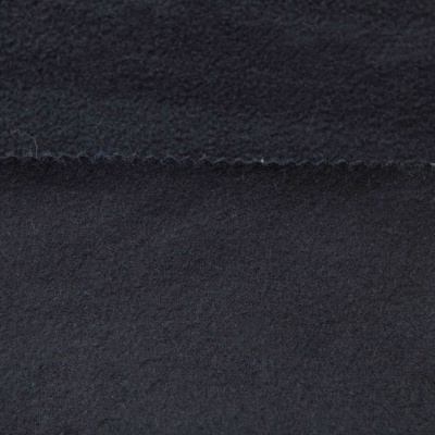Флис DTY, 180 г/м2, шир. 150 см, цвет чёрный - купить в Ангарске. Цена 646.04 руб.