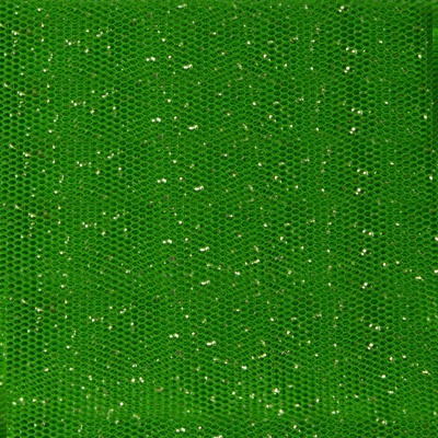 Сетка Глиттер, 24 г/м2, шир.145 см., зеленый - купить в Ангарске. Цена 117.24 руб.