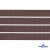 Репсовая лента 005, шир. 6 мм/уп. 50+/-1 м, цвет коричневый - купить в Ангарске. Цена: 88.45 руб.