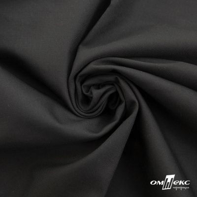 Ткань костюмная "Остин" 80% P, 20% R, 230 (+/-10) г/м2, шир.145 (+/-2) см, цв 4 - черный - купить в Ангарске. Цена 380.25 руб.