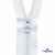 Спиральная молния Т5 501, 65 см, автомат, цвет белый - купить в Ангарске. Цена: 14.83 руб.