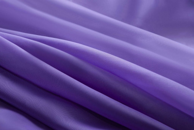 Портьерный капрон 19-3748, 47 гр/м2, шир.300см, цвет фиолетовый - купить в Ангарске. Цена 137.27 руб.