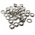 Люверсы, металлические/20мм/никель (упак.1000 шт) - купить в Ангарске. Цена: 1 603.80 руб.