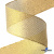 Лента металлизированная "ОмТекс", 50 мм/уп.22,8+/-0,5м, цв.- золото - купить в Ангарске. Цена: 149.71 руб.