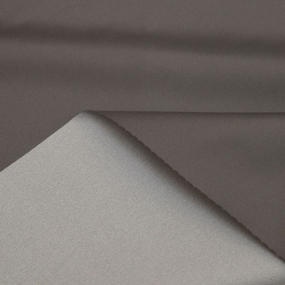 Курточная ткань Дюэл (дюспо) 18-0201, PU/WR/Milky, 80 гр/м2, шир.150см, цвет серый - купить в Ангарске. Цена 160.75 руб.