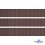 005-коричневый Лента репсовая 12 мм (1/2), 91,4 м  - купить в Ангарске. Цена: 364.80 руб.
