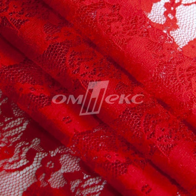 Кружевное полотно стрейч 15A61/RED, 100 гр/м2, шир.150см - купить в Ангарске. Цена 1 580.95 руб.