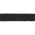 Резинка продежка С-52, шир. 7 мм (в нам. 100 м), чёрная  - купить в Ангарске. Цена: 637.57 руб.