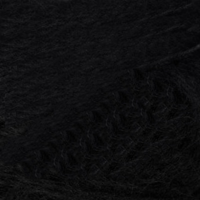 Пряжа "Астория", 35% шерсть, 65% хлопок, 50гр, 180м, цв.003-черный - купить в Ангарске. Цена: 76.69 руб.