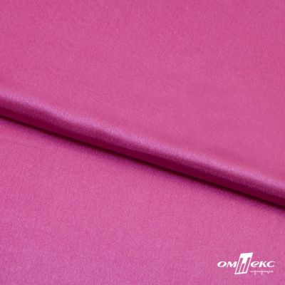 Поли креп-сатин 17-2627, 125 (+/-5) гр/м2, шир.150см, цвет розовый - купить в Ангарске. Цена 155.57 руб.