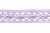Тесьма кружевная 0621-1855, шир. 18 мм/уп. 20+/-1 м, цвет 107-фиолет - купить в Ангарске. Цена: 466.97 руб.