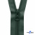 Спиральная молния Т5 890, 80 см, автомат, цвет т.зелёный - купить в Ангарске. Цена: 16.61 руб.