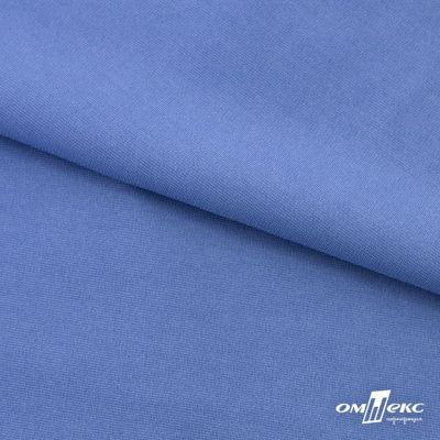 Трикотажное полотно Джерси Понте-де-Рома, 95% / 5%, 150 см, 290гм2, цв. серо-голубой, м - купить в Ангарске. Цена 297 руб.