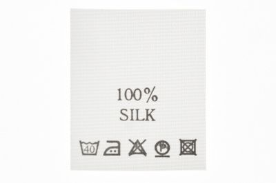 Состав и уход 100% Silk 200 шт - купить в Ангарске. Цена: 232.29 руб.