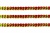 Пайетки "ОмТекс" на нитях, CREAM, 6 мм С / упак.73+/-1м, цв. 96 - красный - купить в Ангарске. Цена: 484.77 руб.