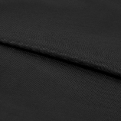 Ткань подкладочная Таффета, антист., 54 гр/м2, шир.150см, цвет чёрный - купить в Ангарске. Цена 60.40 руб.