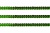 Пайетки "ОмТекс" на нитях, SILVER-BASE, 6 мм С / упак.73+/-1м, цв. 4 - зеленый - купить в Ангарске. Цена: 484.77 руб.