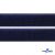 Мягкая петельная лента шир.25 мм, (упак.25 м), цв.т.синий - купить в Ангарске. Цена: 24.50 руб.
