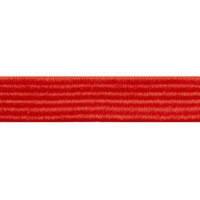 Резиновые нити с текстильным покрытием, шир. 6 мм ( упак.30 м/уп), цв.- 86-красный - купить в Ангарске. Цена: 155.22 руб.