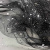 Сетка Фатин Глитер Спейс, 12 (+/-5) гр/м2, шир.150 см, 16-167/черный - купить в Ангарске. Цена 184.03 руб.