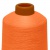 Нитки текстурированные некручёные 457, намот. 15 000 м, цвет оранжевый - купить в Ангарске. Цена: 204.10 руб.