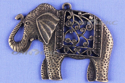 Декоративный элемент для творчества из металла "Слон"  - купить в Ангарске. Цена: 26.66 руб.