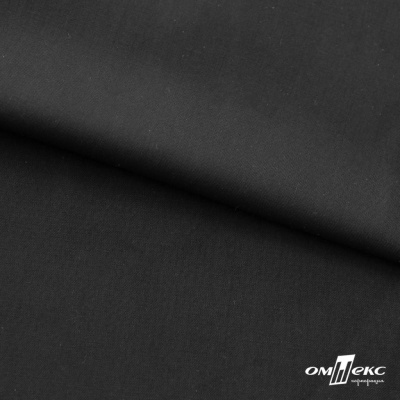 Ткань сорочечная Темза, 80%полиэстр 20%вискоза, 120 г/м2 ш.150 см, цв.черный - купить в Ангарске. Цена 269.93 руб.