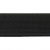 Резинка 25 мм Тканая, 13,75 гр/п.м, (бобина 25 +/-0,5 м) - черная  - купить в Ангарске. Цена: 11.67 руб.