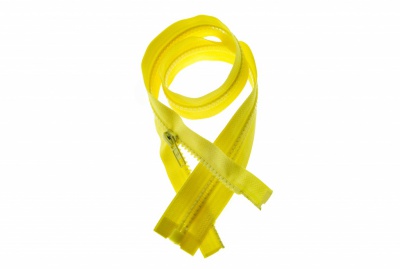 Тракторная молния Т5 131, 20 см, неразъёмная, цвет жёлтый - купить в Ангарске. Цена: 18.34 руб.