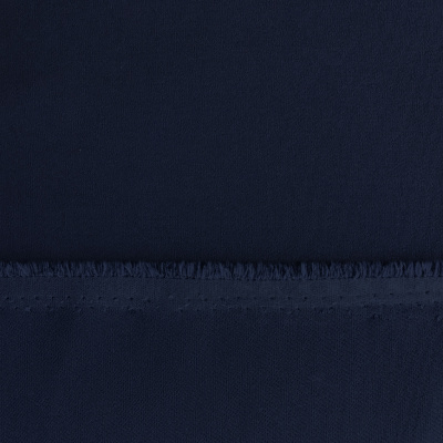 Костюмная ткань "Элис", 220 гр/м2, шир.150 см, цвет т.синий - купить в Ангарске. Цена 308 руб.