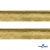 Кант атласный 136, шир. 12 мм (в упак. 65,8 м), цвет золото - купить в Ангарске. Цена: 433.08 руб.
